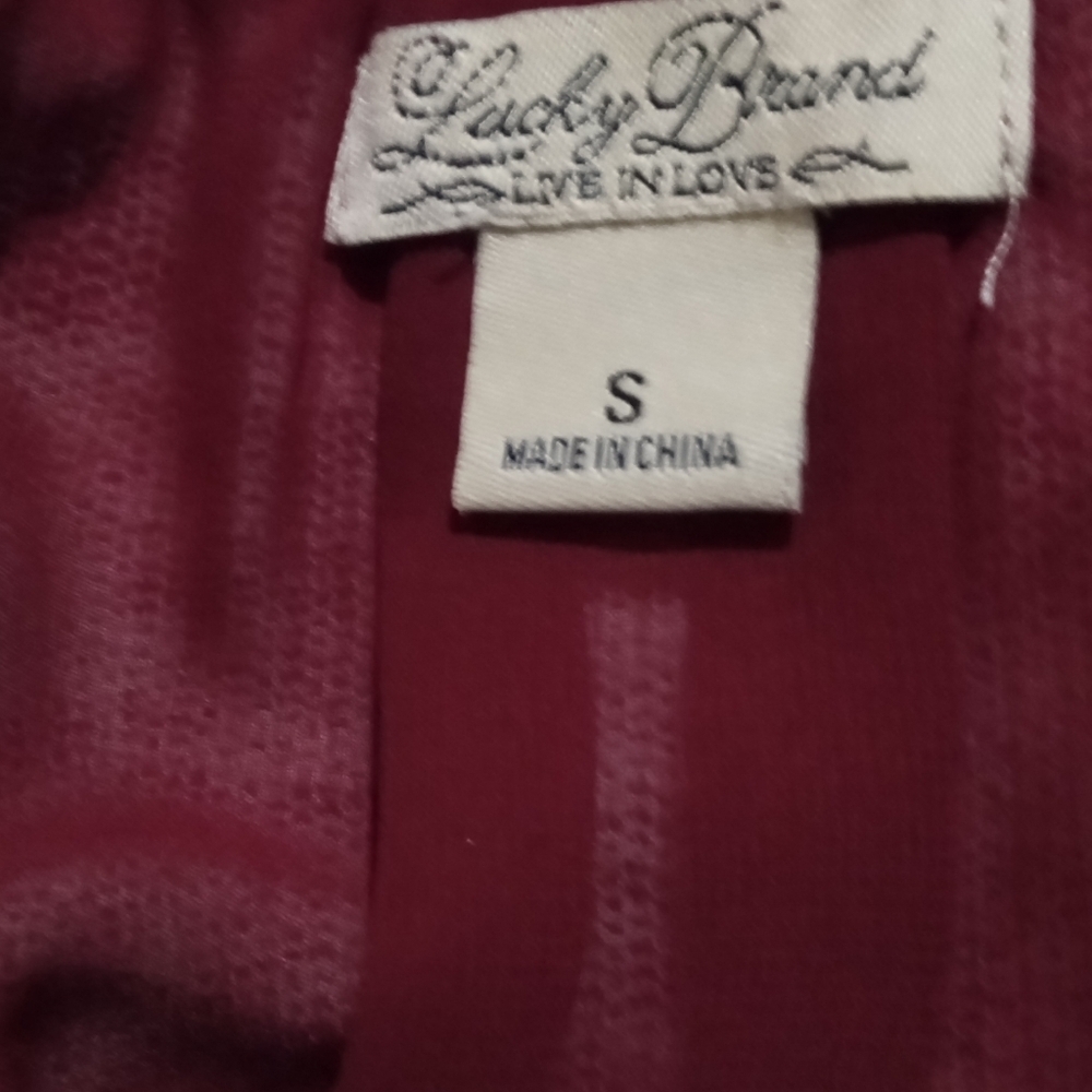 Lucky Brand Pink Floral Blouse - Picture 3 of 4